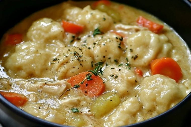 Chicken and Dumpling Soup Recipe