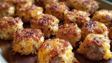 Crispy Hashbrown and Sausage Bites Recipe