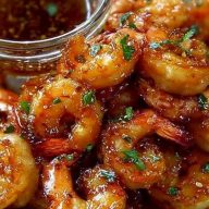 Crispy Honey-Glazed Shrimp