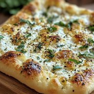 Easy 2-Ingredient Cottage Cheese Flatbread Recipe