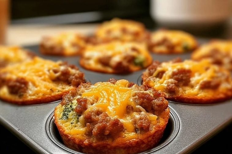 Sausage Muffins with Bisquick