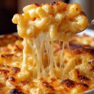Three-Cheese Baked Macaroni