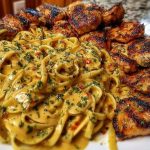 Velveeta Chicken Linguine with Spicy Cajun Alfredo