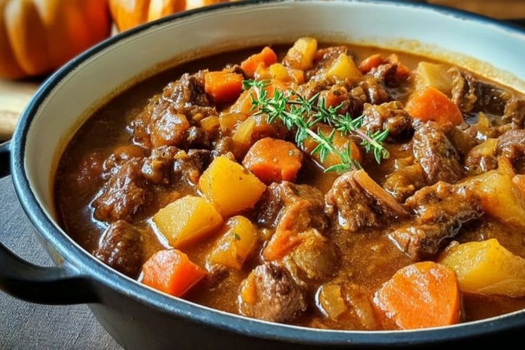 Autumn Harvest Beef Stew