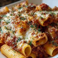 Baked Rigatoni Pasta