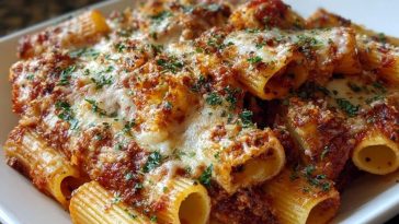 Baked Rigatoni Pasta