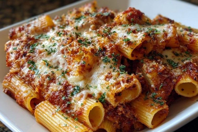 Baked Rigatoni Pasta