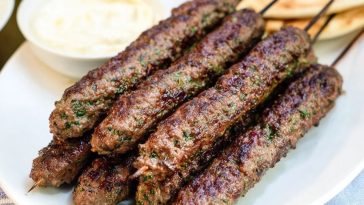 Beef Kafta Kebabs