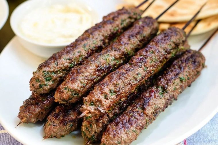 Beef Kafta Kebabs