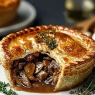 Beef and Mushroom Pie