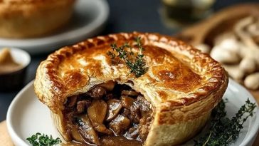 Beef and Mushroom Pie