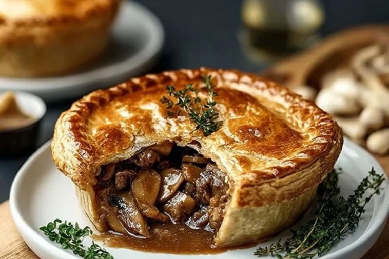 Beef and Mushroom Pie