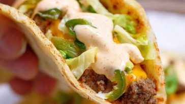 Big Mac Smash Burger Taco