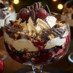 Black Forest Trifle for Christmas