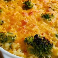 Broccoli Rice Chicken and Cheese Casserole