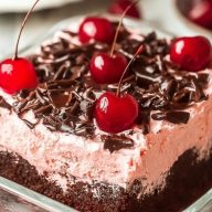 Bubbly Bold Cherry Chocolate Cake with a Secret Twist
