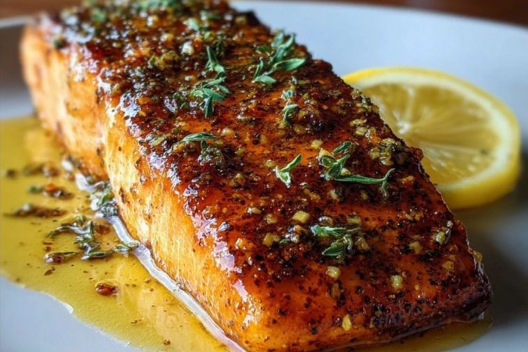 Cajun Honey Butter Salmon