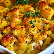 Chicken Stuffing Casserole