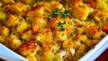 Chicken Stuffing Casserole