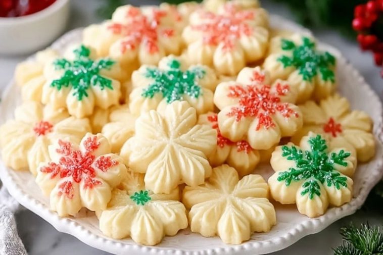 Classic Buttery Spritz Cookies