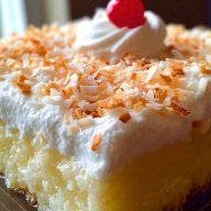 Coconut Poke Cake