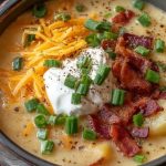 Comforting Loaded Baked Potato Soup
