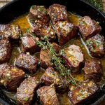 Cowboy Butter Steak Bites