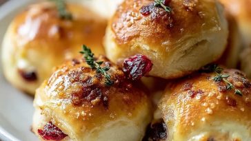Cranberry Brie Bombs Recipe for the Holidays
