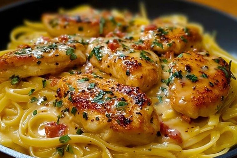Creamy Italian Chicken Pasta Recipe