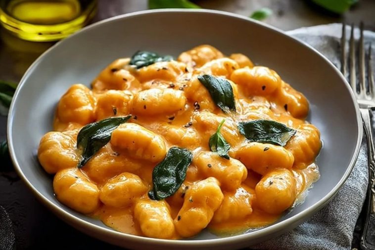 Creamy Pumpkin Gnocchi