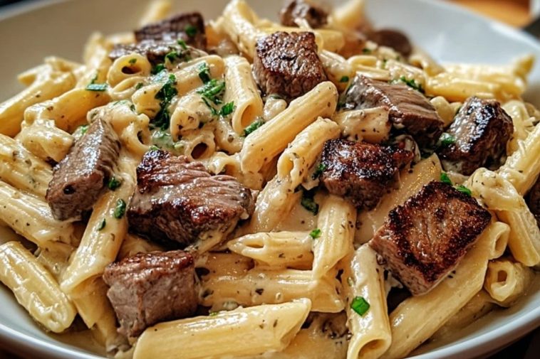 Creamy Steak Pasta