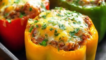 Easy Baked Stuffed Peppers