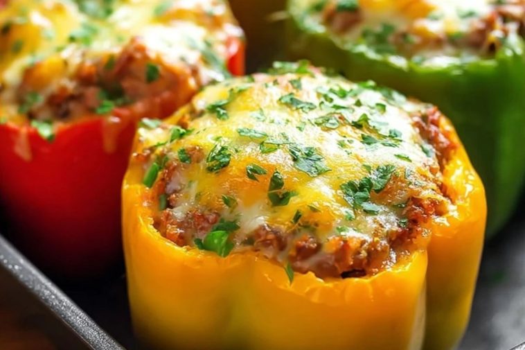 Easy Baked Stuffed Peppers