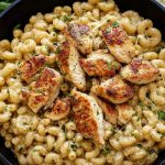 Garlic Parmesan Chicken Pasta