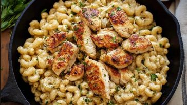 Garlic Parmesan Chicken Pasta