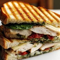 Grilled Chicken Panini Sandwich