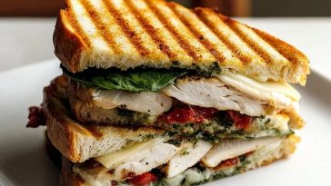 Grilled Chicken Panini Sandwich