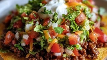 Ground Beef Tostadas