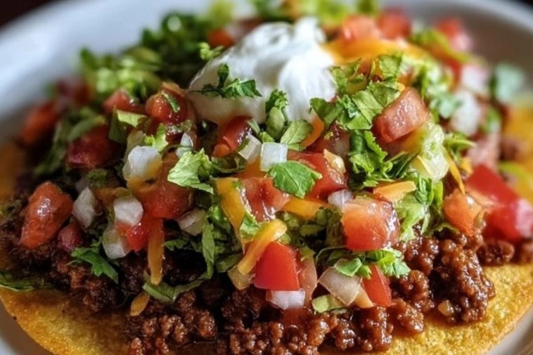 Ground Beef Tostadas