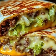 Homemade Big Mac Wraps