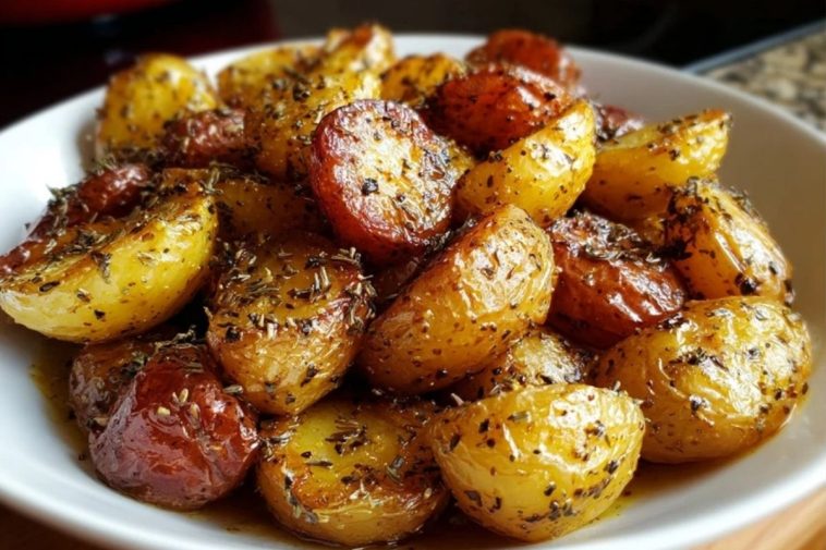 Honey Mustard Potatoes