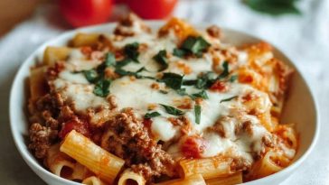Italian Rigatoni Bake