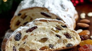Moist German Christmas Stollen