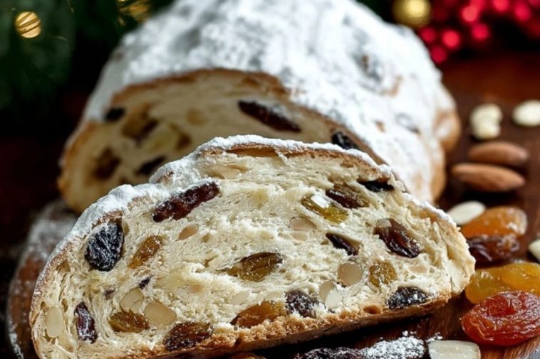 Moist German Christmas Stollen