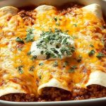 Mouthwatering Beef Enchiladas with Homemade Red Sauce