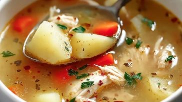 My Grandma's Secret Chicken Potato Soup