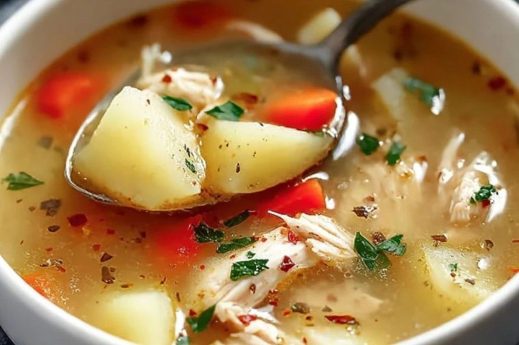 My Grandma's Secret Chicken Potato Soup