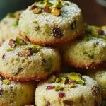 Pistachio Wedding Cookies