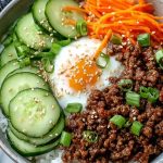 Quick & Easy Korean Ground Beef Bowl