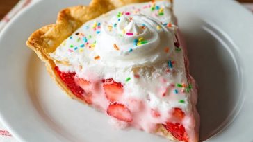 Strawberry Pop Tart Pie